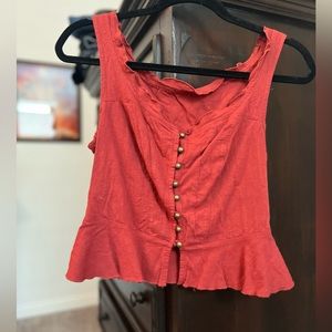 Free People Bohemian fitted Tank